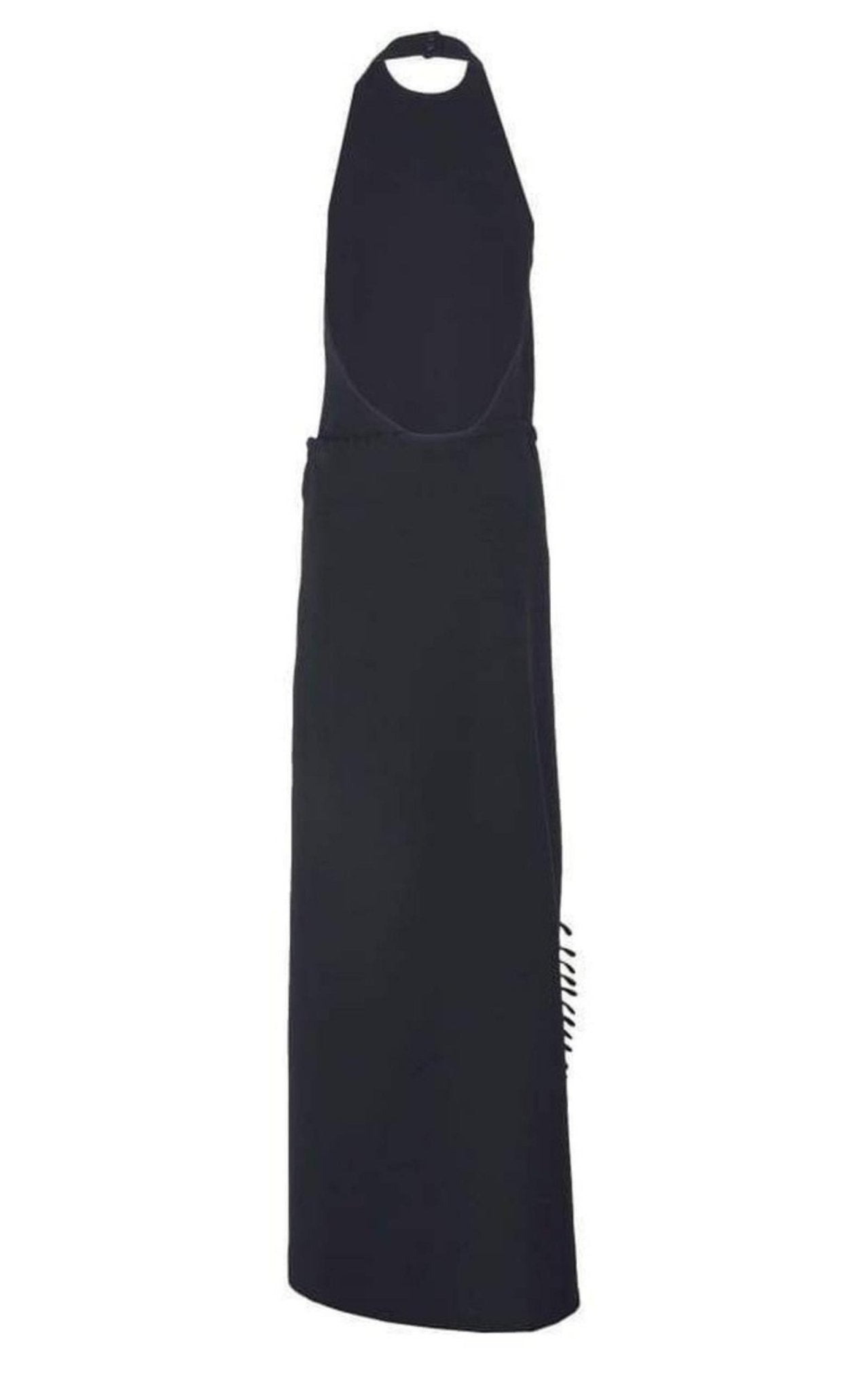 Paco Rabanne Black Sleeveless Fringed Dress - Runway Catalog