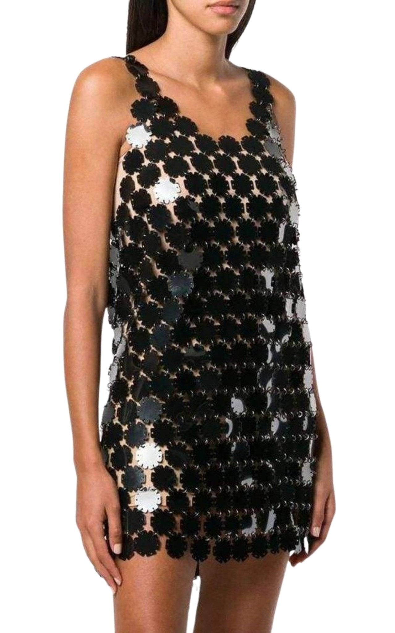 Paco Rabanne Chain - link Mini Dress - Runway Catalog