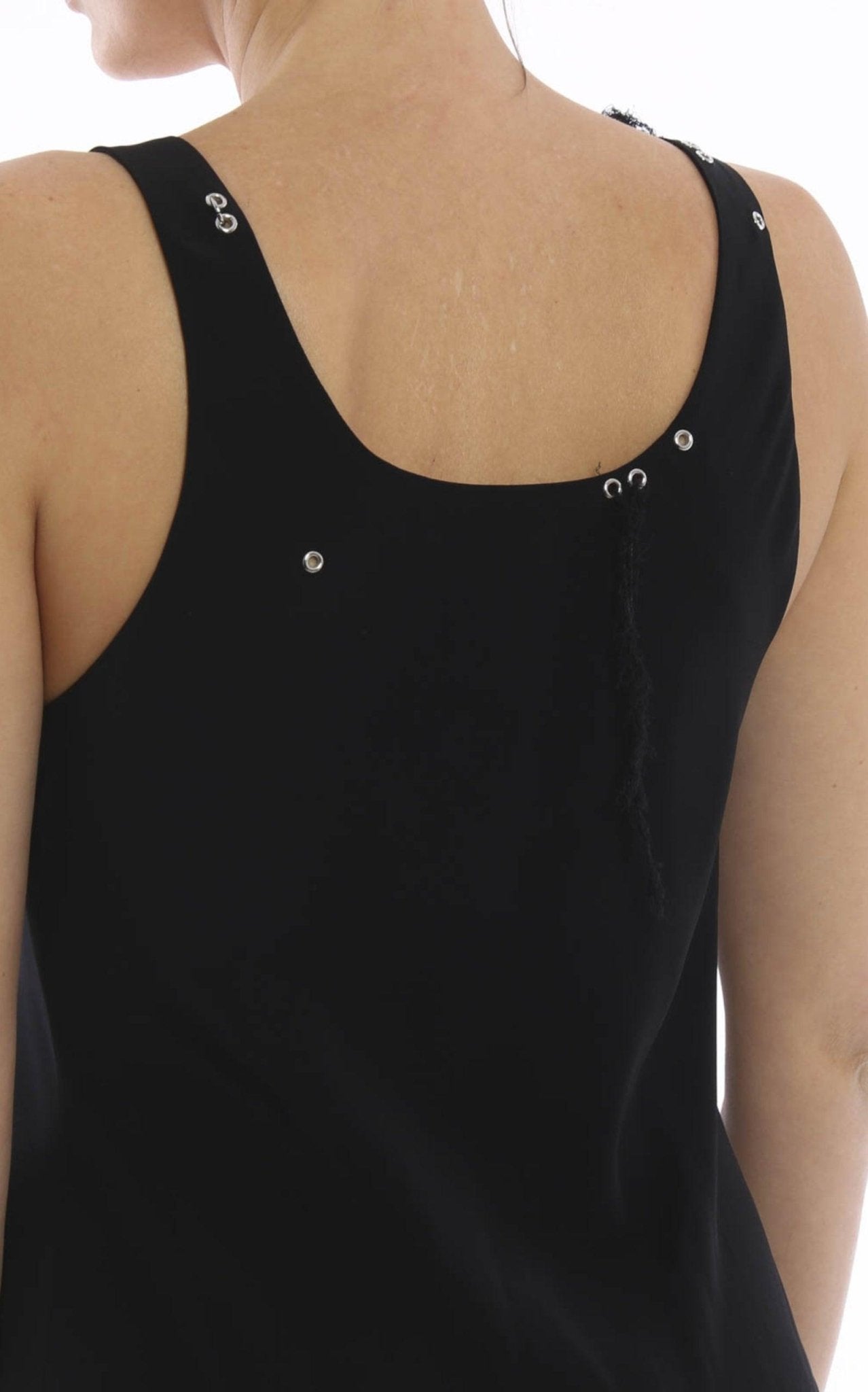 Paco Rabanne Crepe Satin Long Dress - Runway Catalog