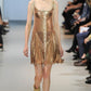 Paco Rabanne Gold Chainmail Dress