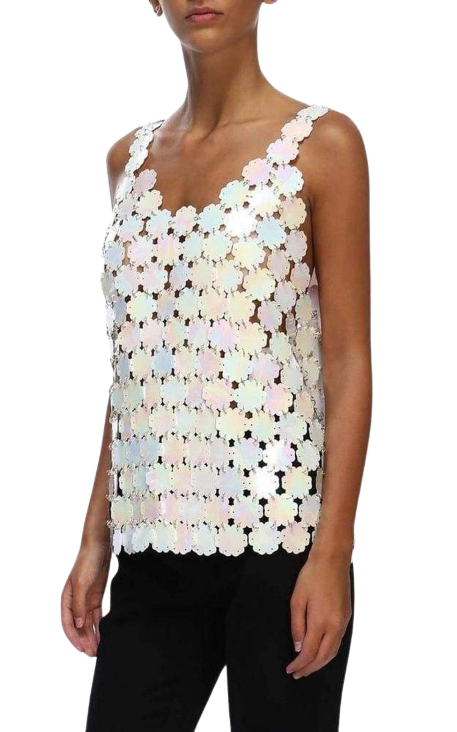 Paco Rabanne Pearl Blossom Element Top Runway Catalog