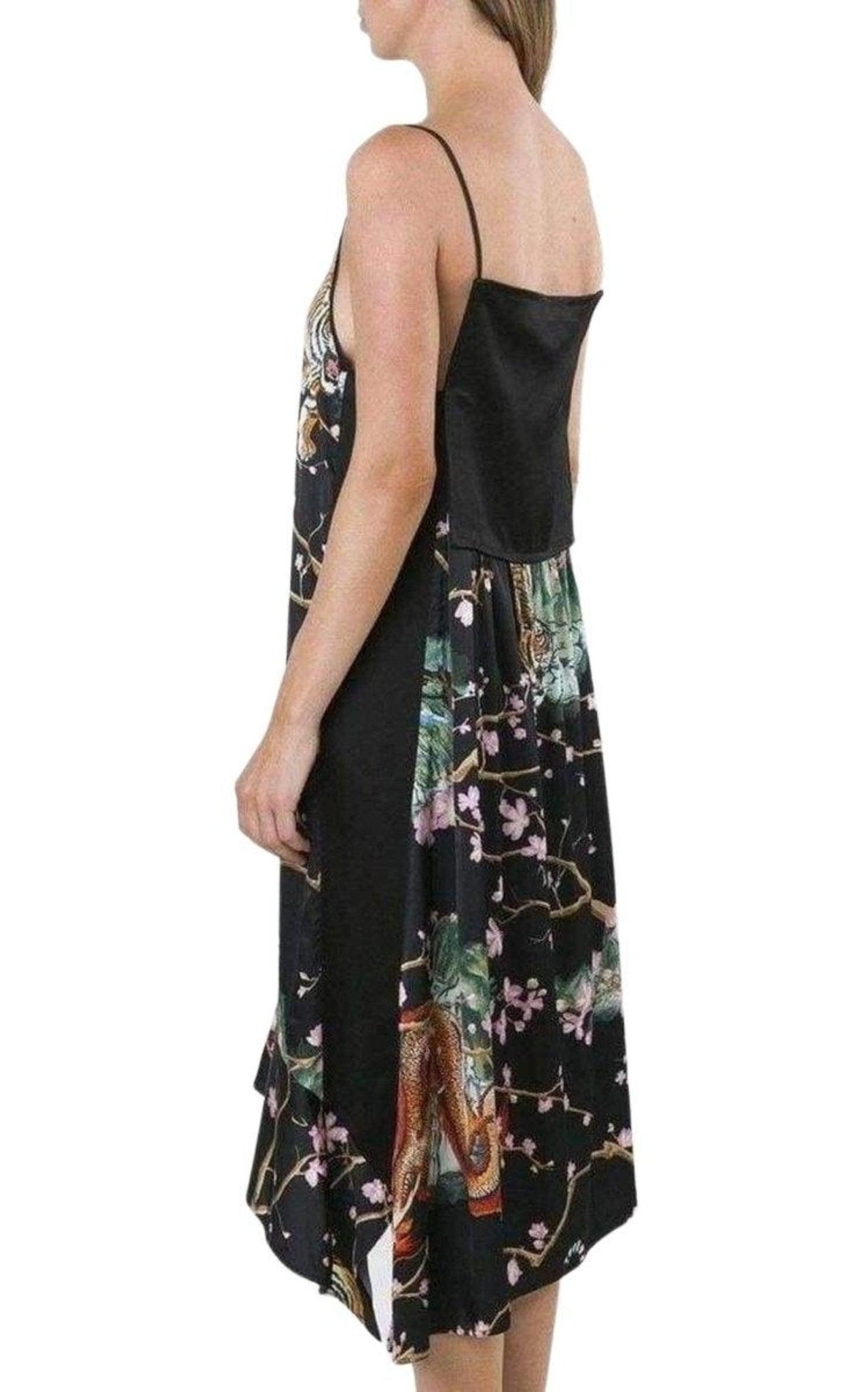 Paco Rabanne Printed Asymmetric Dress - Runway Catalog