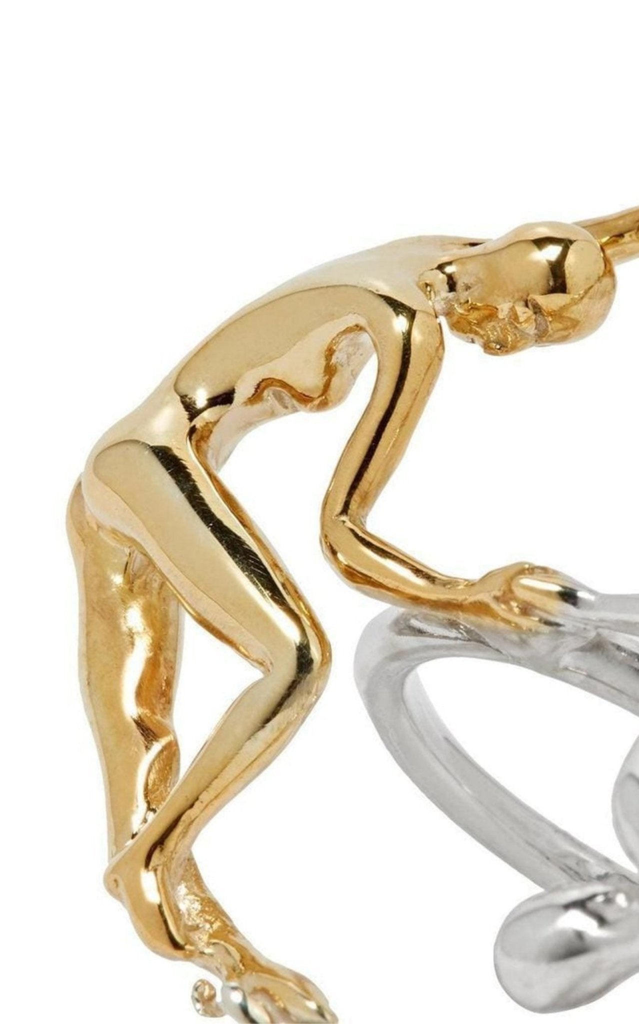 Paola Vilas Dança Sterling Silver and Gold - plated Ring - Runway Catalog