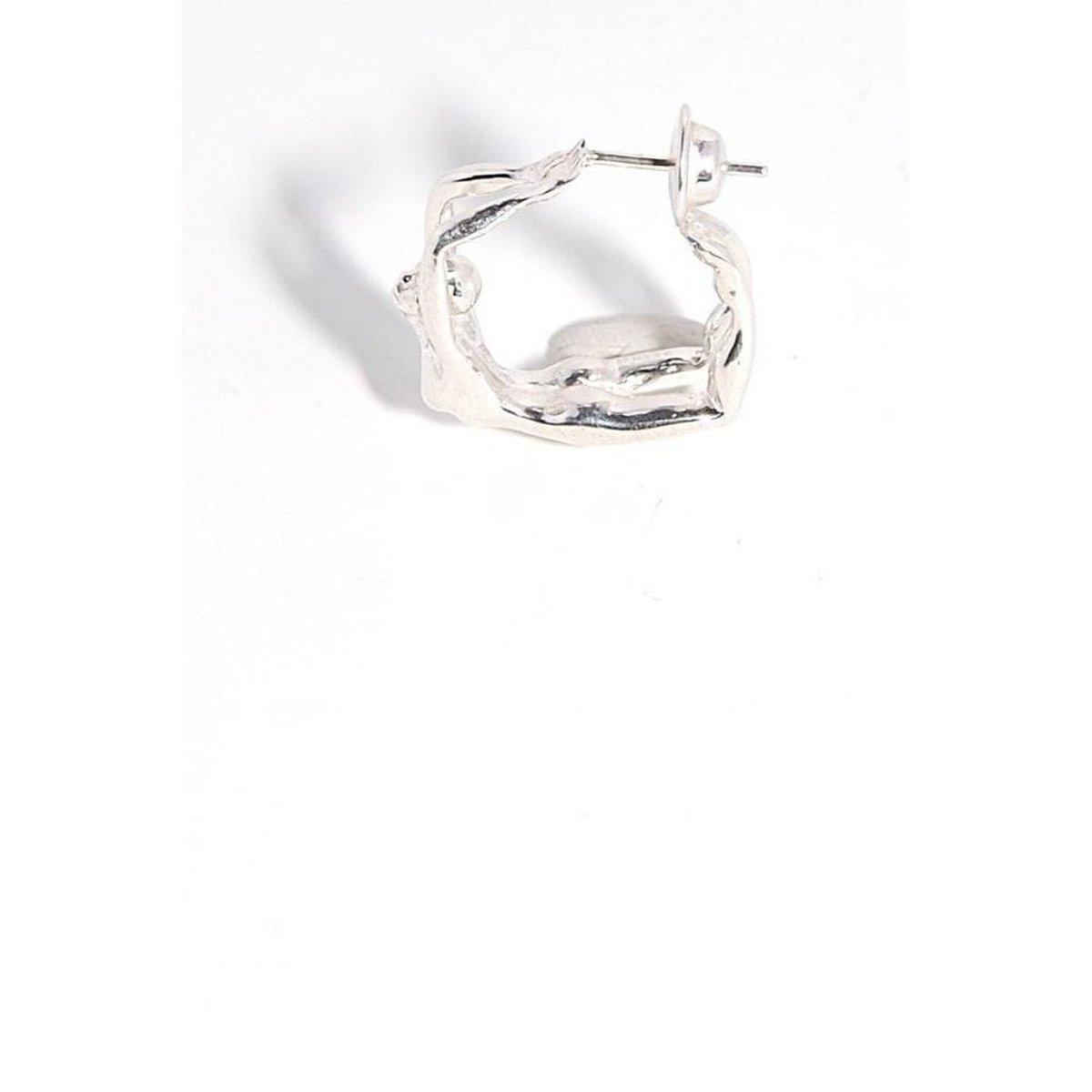 Paola Vilas Louise Sterling Silver figure stud earring - Runway Catalog