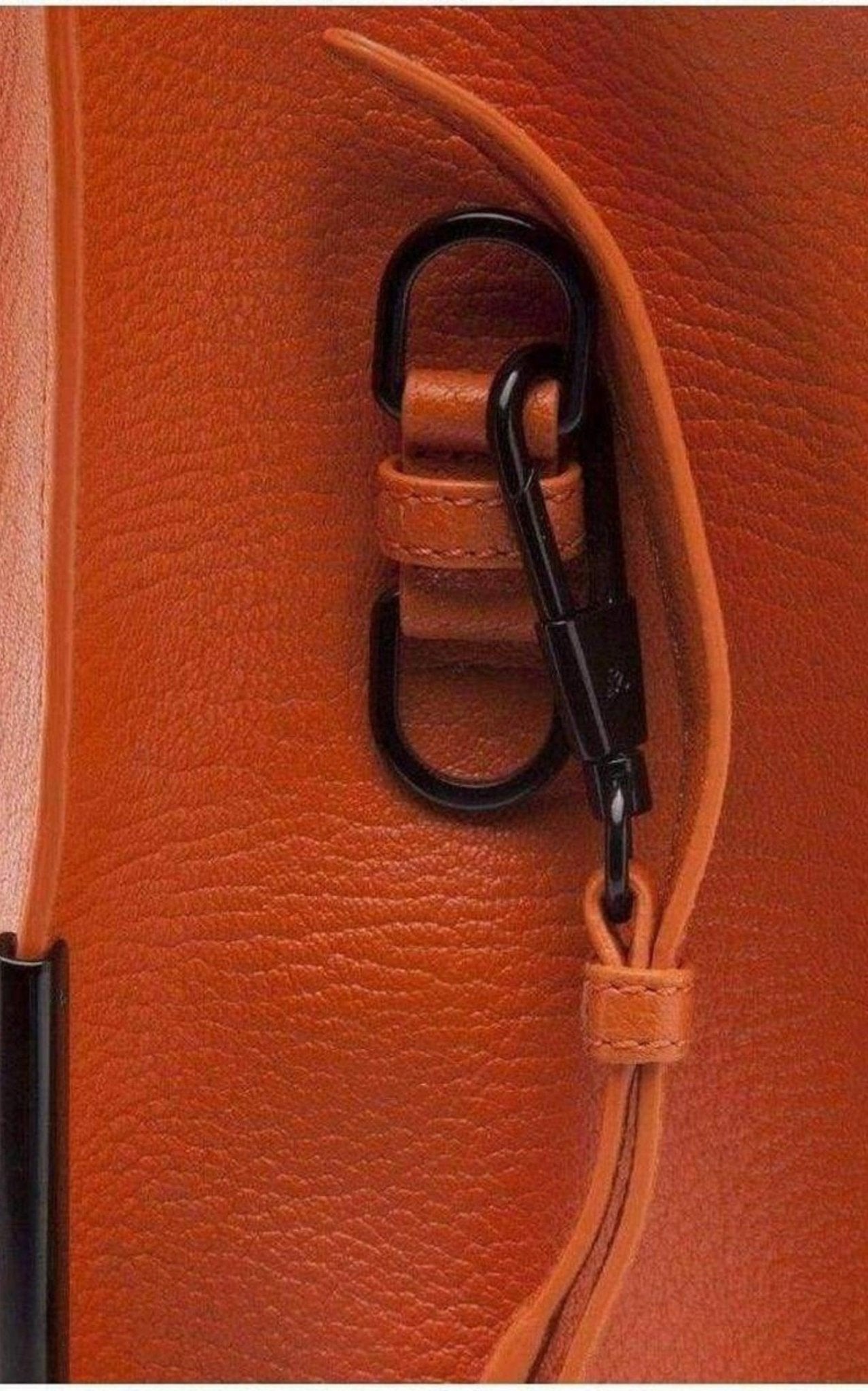 Phillip Lim Orange Scoute Foldover Clutch Bag - Runway Catalog