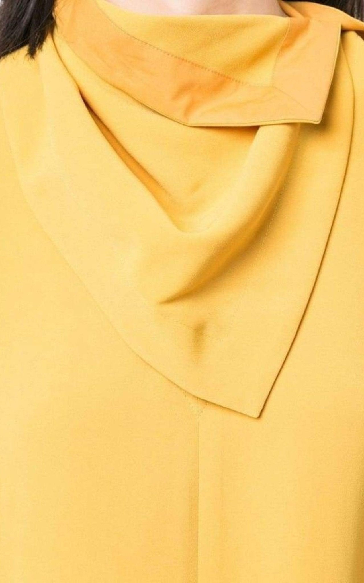 Phillip Lim Scarf Neck Crepe Dress - Runway Catalog