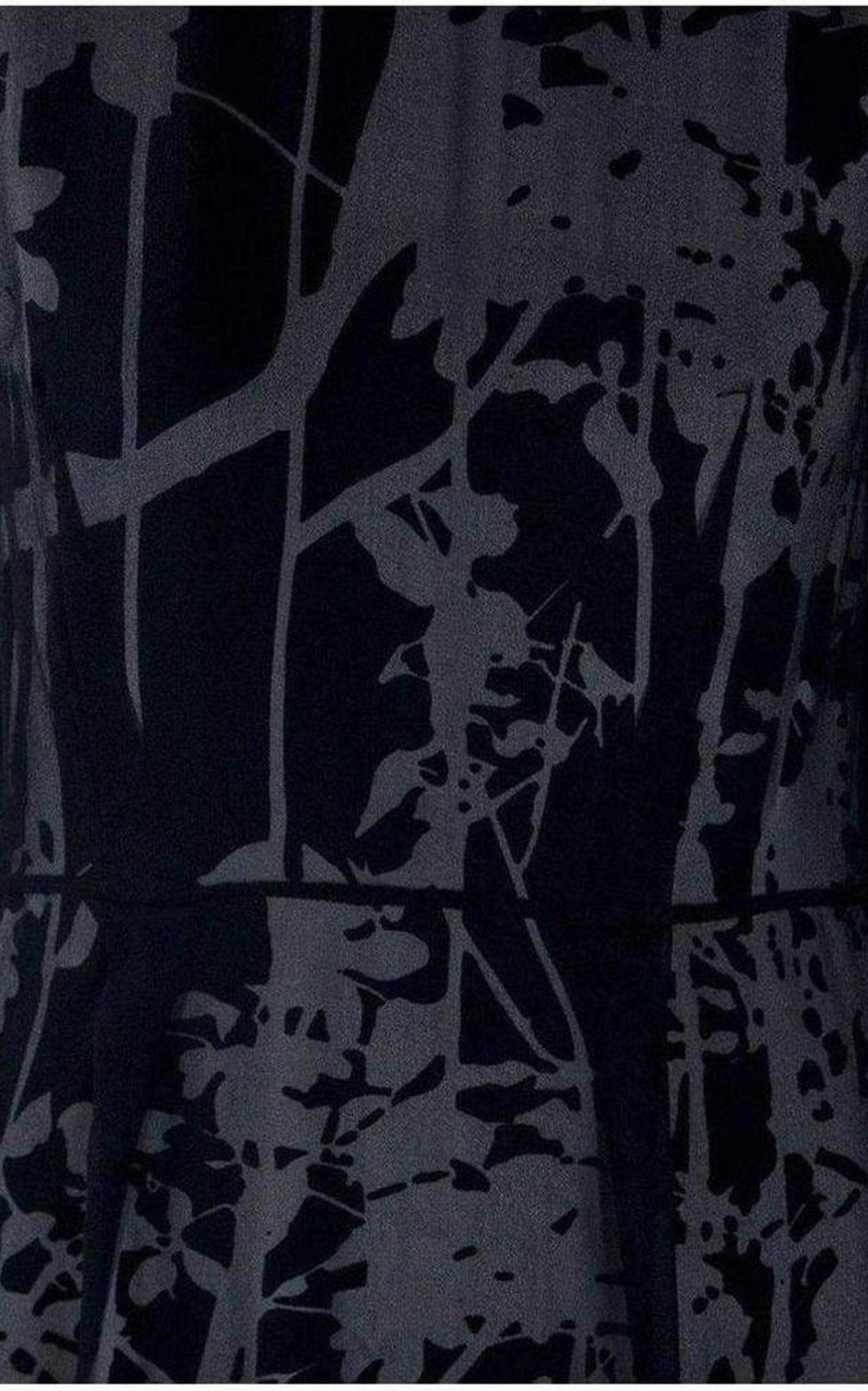 Phillip Lim Silk Foral Black Dress - Runway Catalog