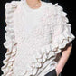 Wool Crochet Ruffle Sleeveless Knit Sweater Vest Phillip Lim