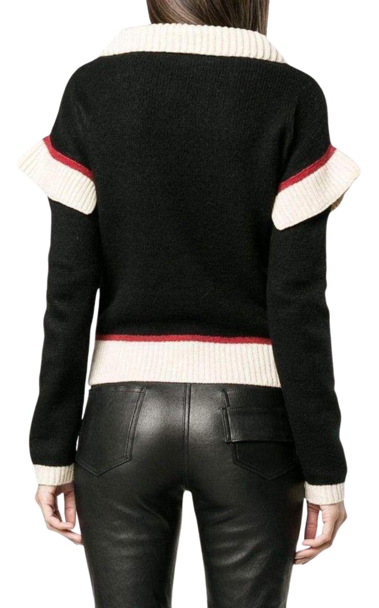 Philosophy Di Lorenzo Serafini Wool Blend Cherry Sweater - Runway Catalog