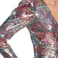 Mixed Sequin Wrapped Mini Dress Prabal Gurung