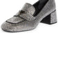 Crystal-embellished Logo-plaque Loafers Prada