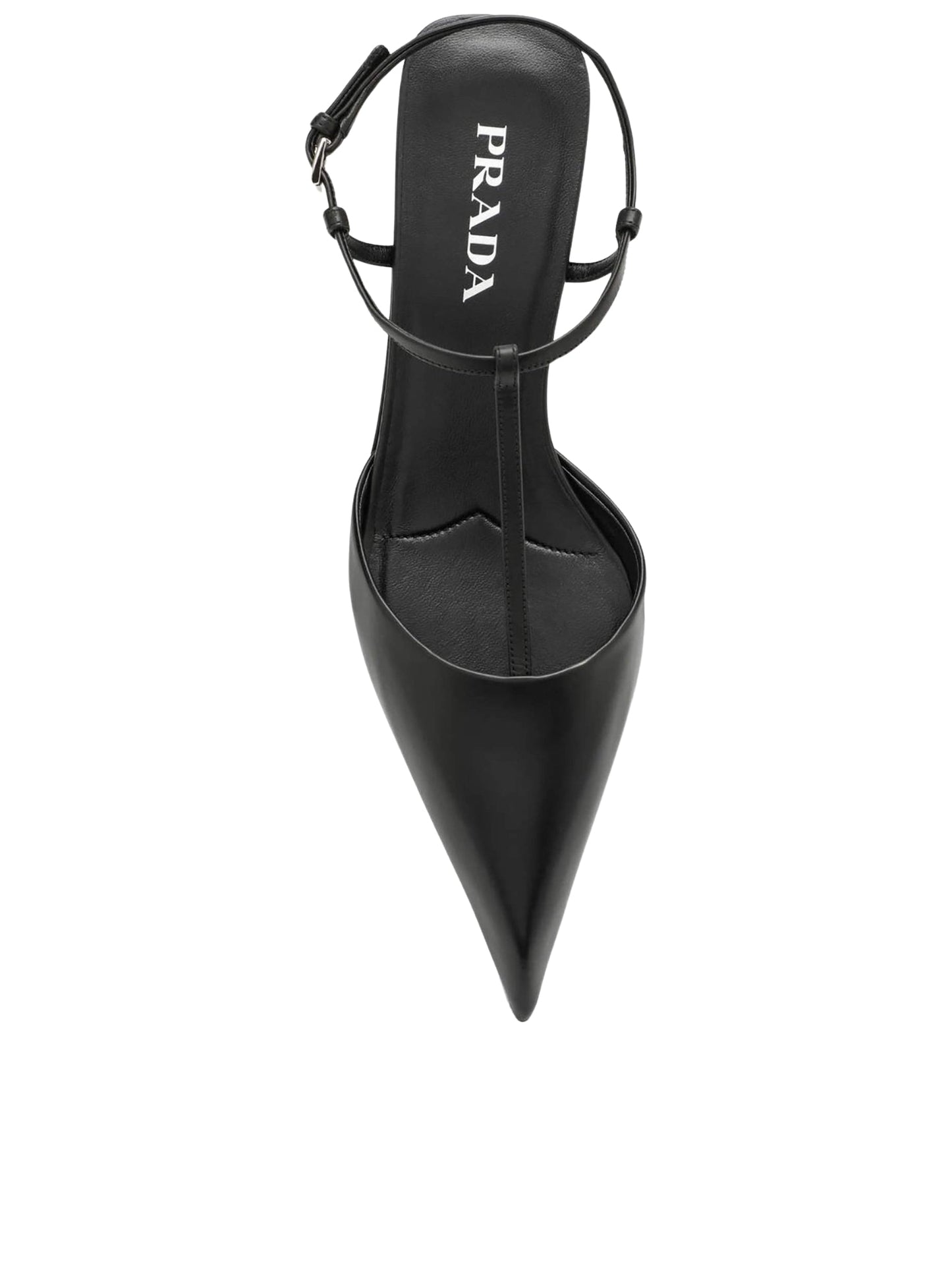 Prada Leather Slingback Pumps - Runway Catalog