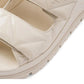 Prada Logo-lettering Patent Leather Sandals - Runway Catalog