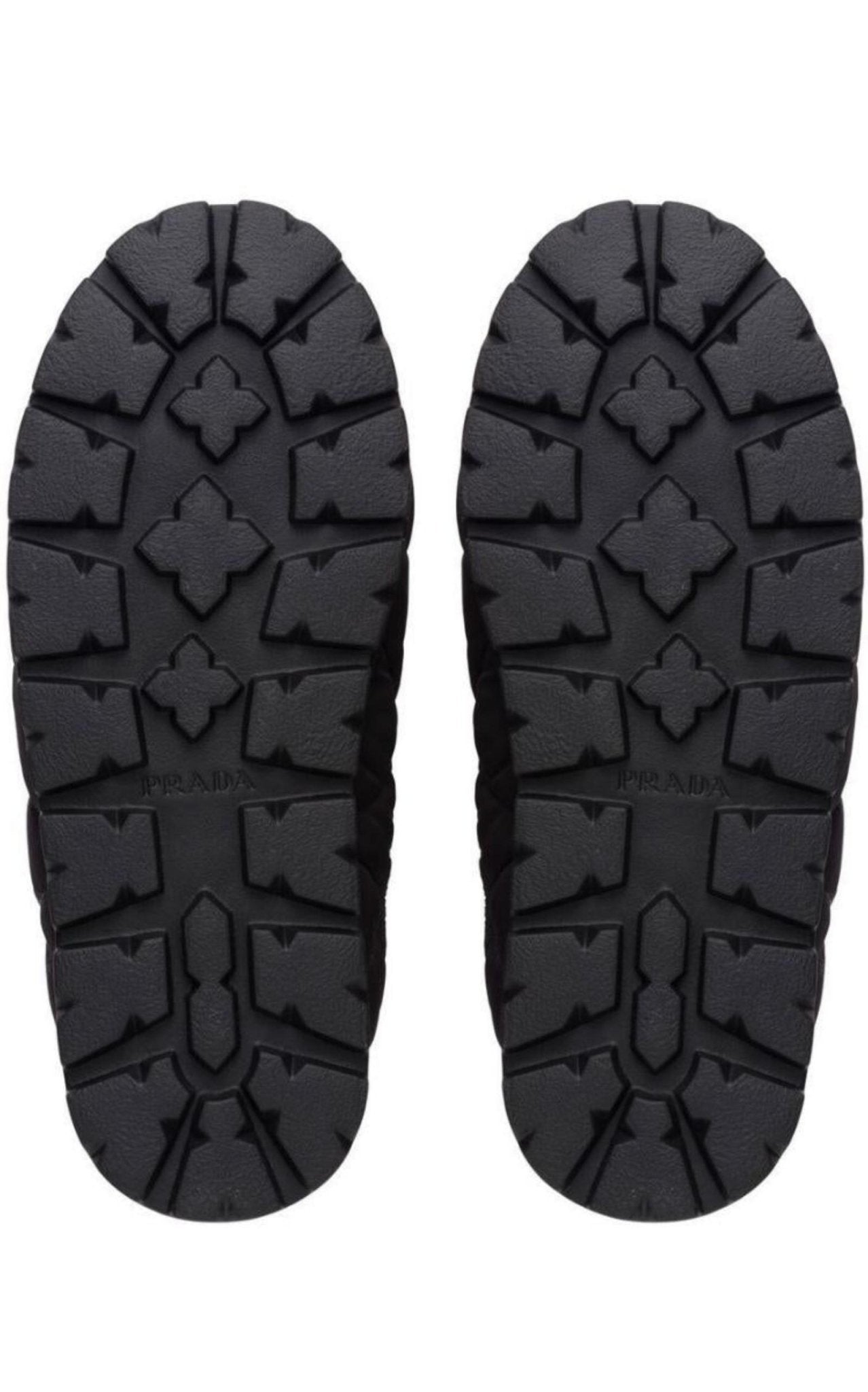 Prada Re - Nylon Shearling - lined Mules - Runway Catalog