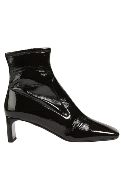 Prada Тechnical Patent Leather Ankle Boots - Runway Catalog