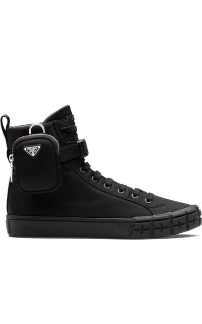 Prada Wheel High Top Sneaker - Runway Catalog