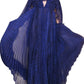 Blue Silk Ball Cape Gown Ralph & Russo