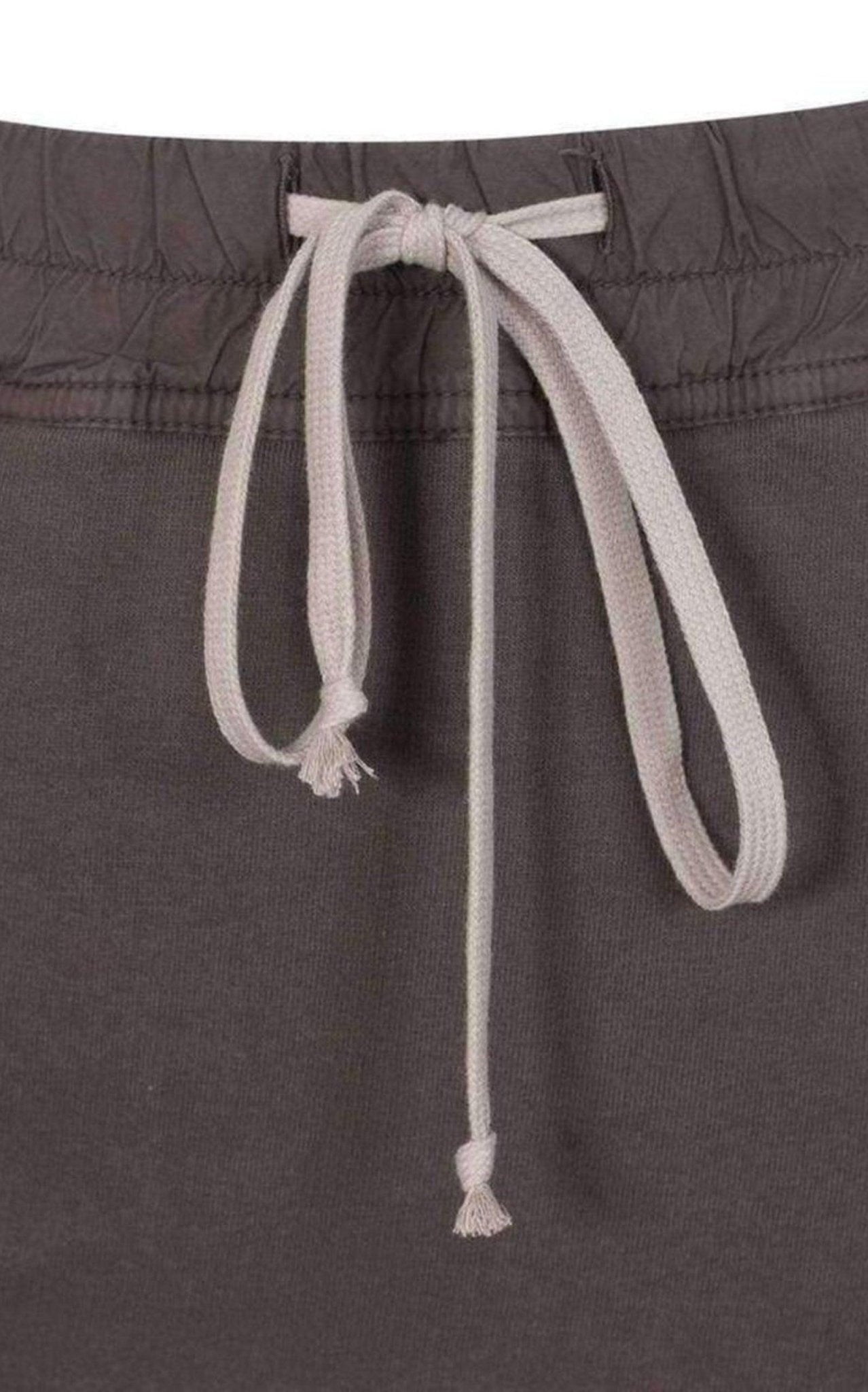 Rick Owens Cotton Pillar Grey Skirt - Runway Catalog