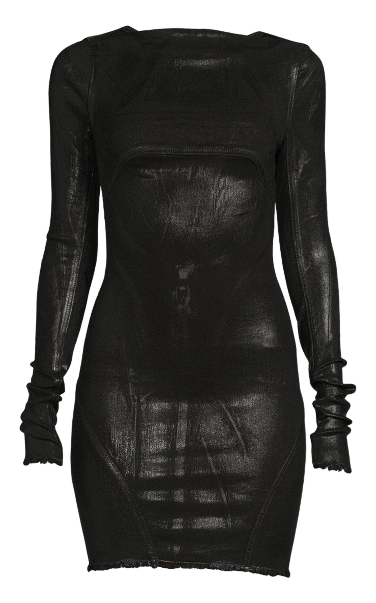 Rick Owens Open - back Mini Cotton Dress - Runway Catalog