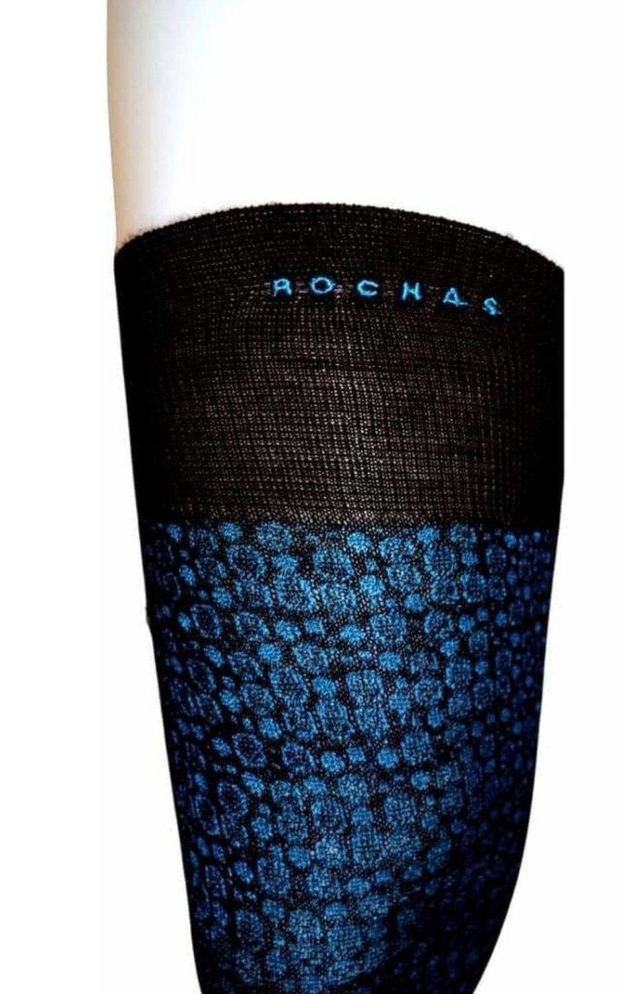 Rochas Merino Wool Luxurious Logo Stockings - Runway Catalog