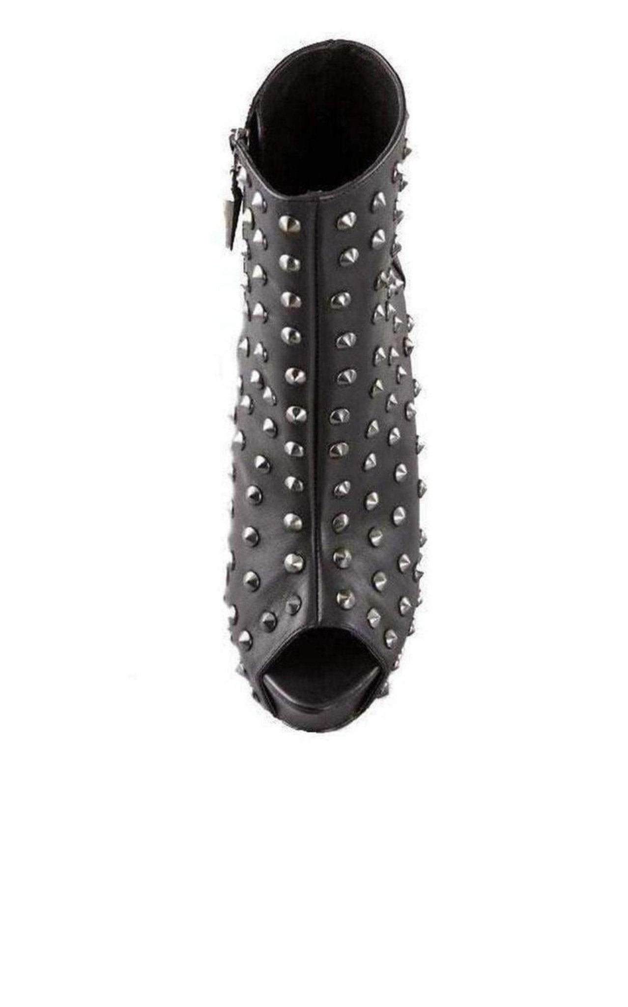 Rock & Republic Rock & Republic Black Gabriel Studded Platform Booties - Runway Catalog