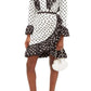 Ruffled Polka-Dot Blouse Rodarte