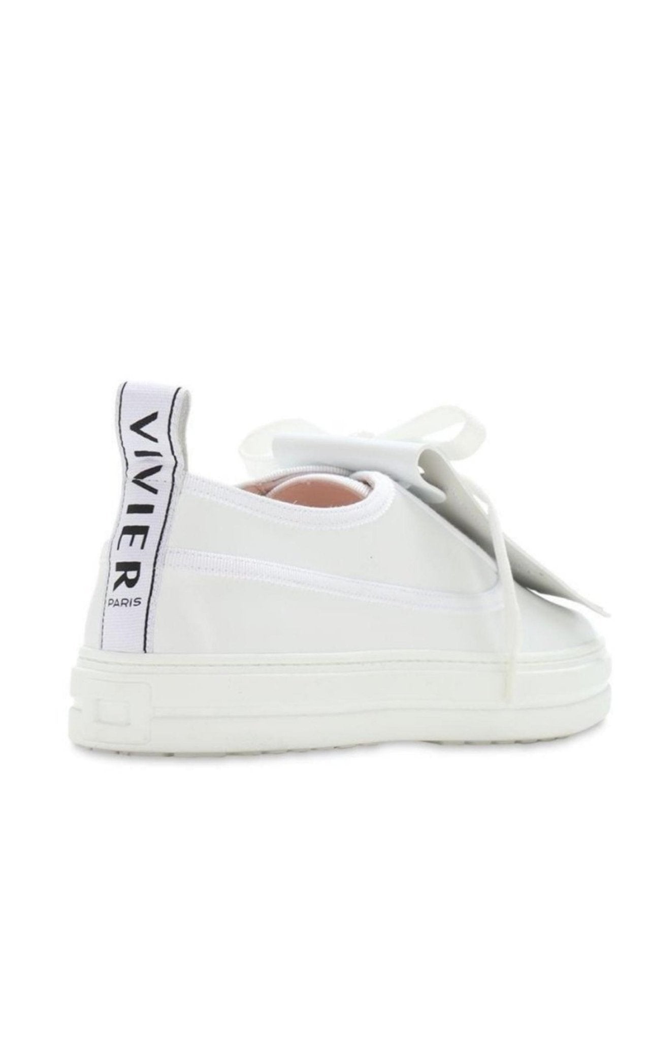 Roger Vivier Call Me Vivier Leather Jewel Sneakers - Runway Catalog