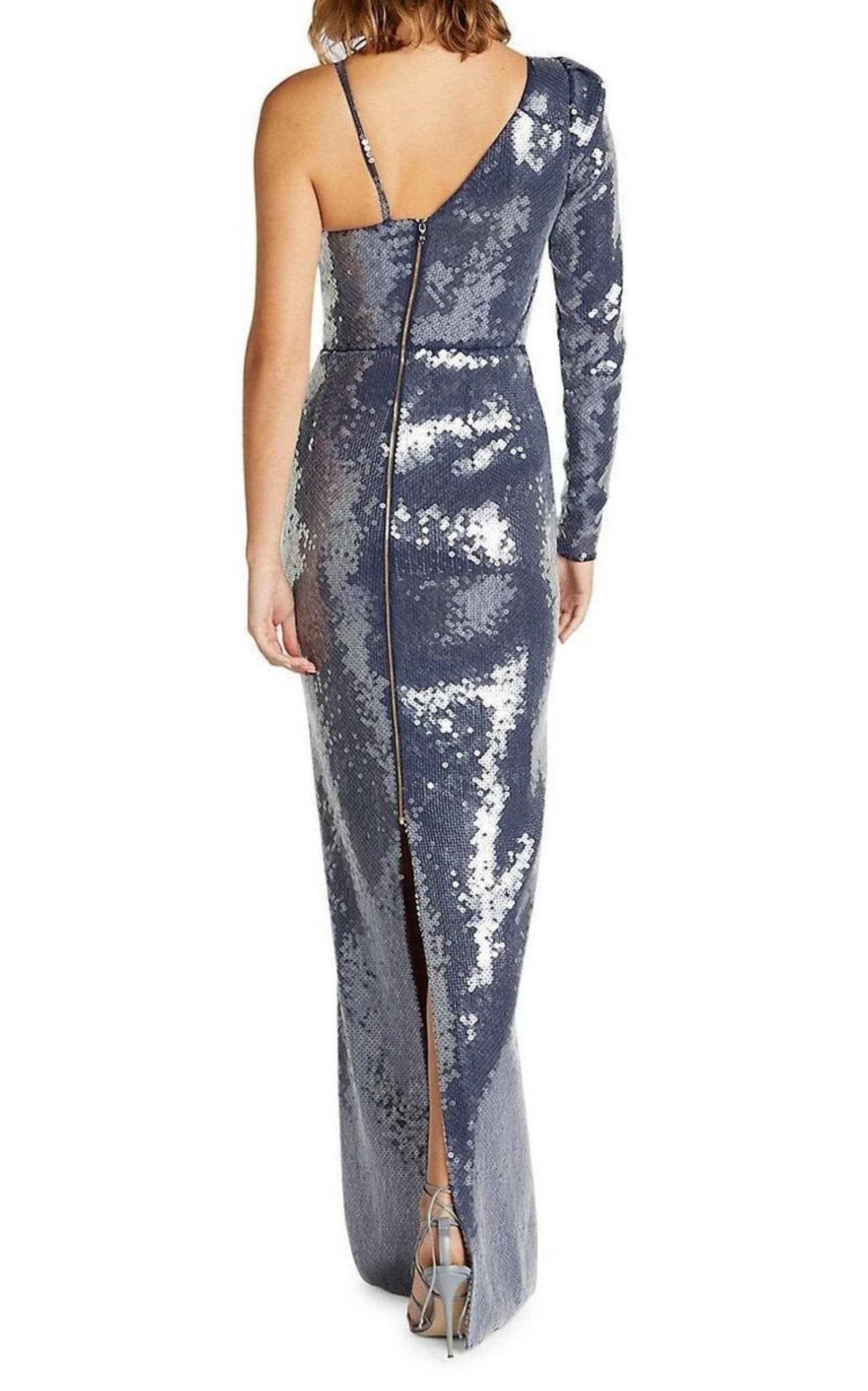 Roland Mouret Delamere One - Shoulder Sequin Gown - Runway Catalog