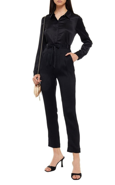 Roland Mouret Pleated Silk Pants - Runway Catalog