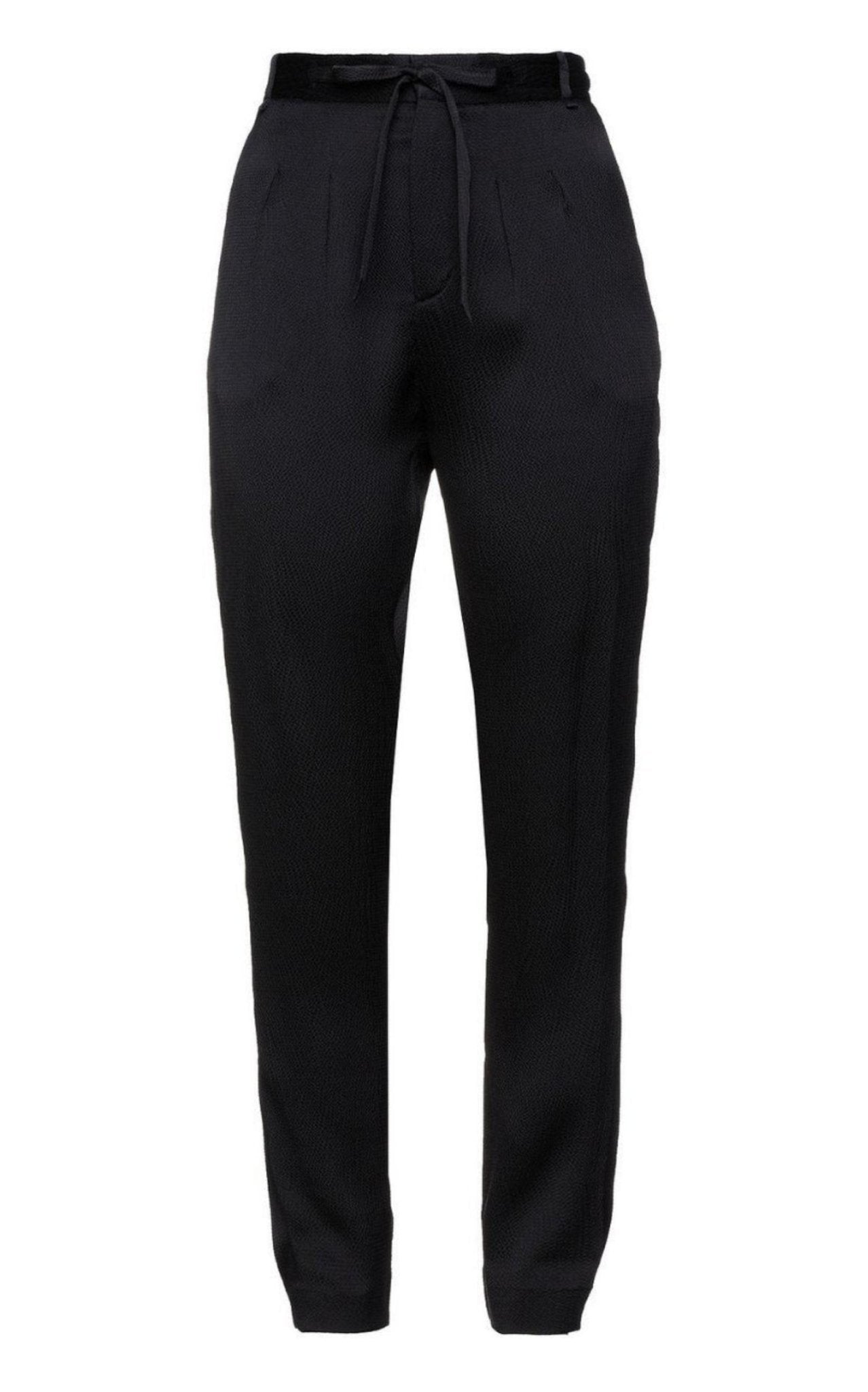 Roland Mouret Pleated Silk Pants - Runway Catalog