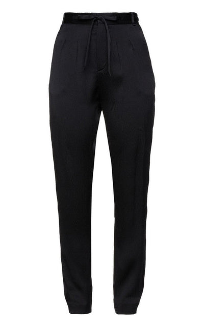 Roland Mouret Pleated Silk Pants - Runway Catalog