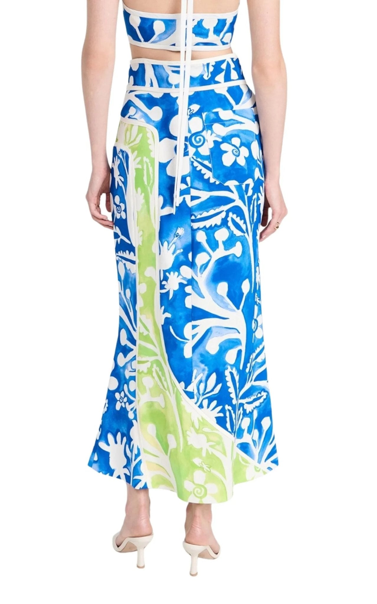 Rosie Assoulin Rosie Assoulin O’Delia Midi Skirt in Multi - Runway Catalog