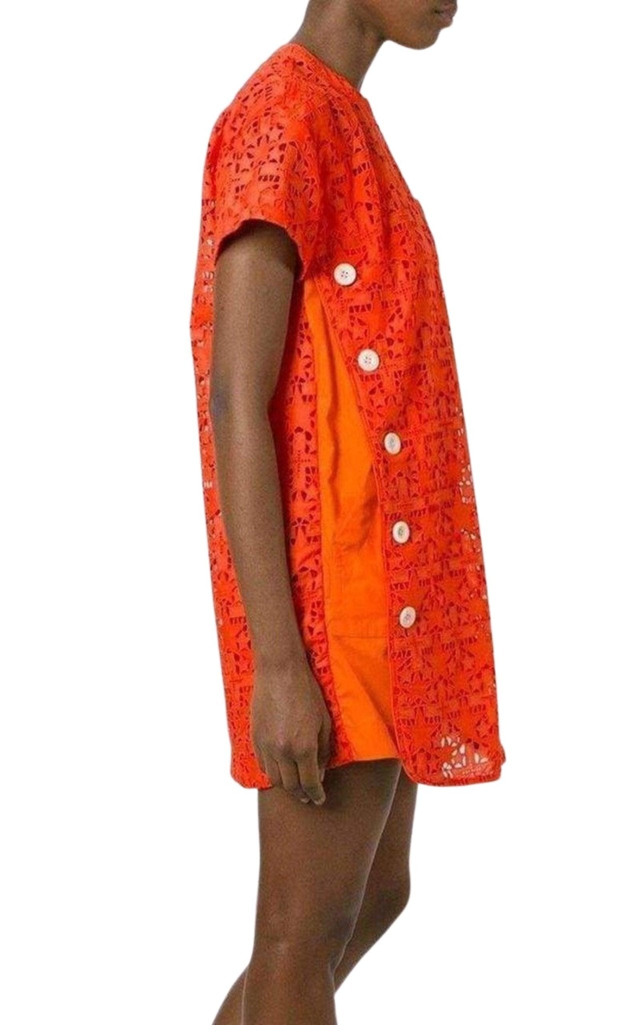 Sacai Lace Trim Sangallo Dress - Runway Catalog