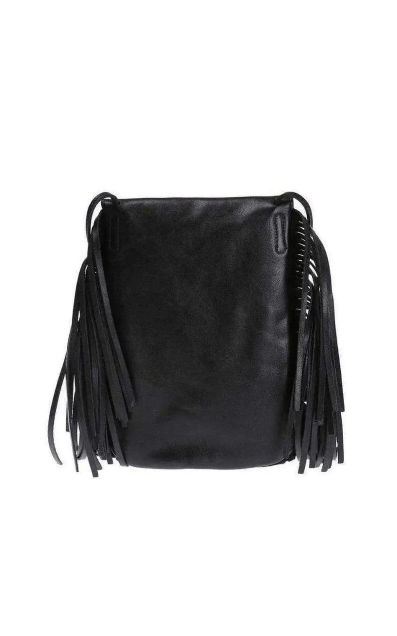 Anita Fringe Leather Crossbody Bag Saint Laurent