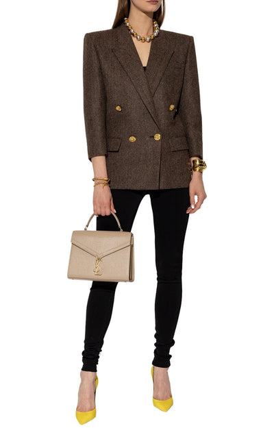 Saint Laurent Yellow ‘ZOE’ Stiletto Pump - Runway Catalog