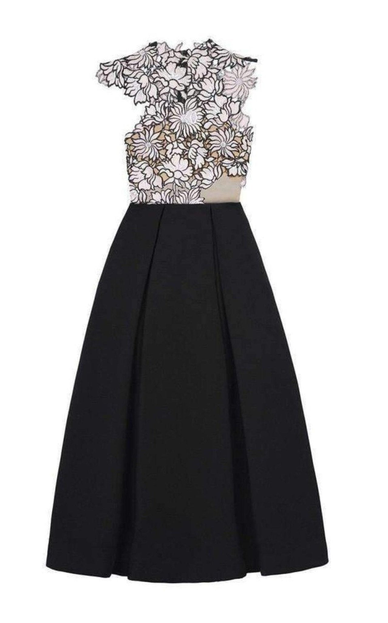 Self - Portrait Lilac Guipure Dress - Runway Catalog