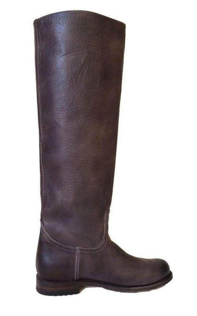 Sendra Leather Knee High Boots - Runway Catalog