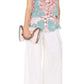 Applique Silk Collen Sleeveless Blouse Stella McCartney