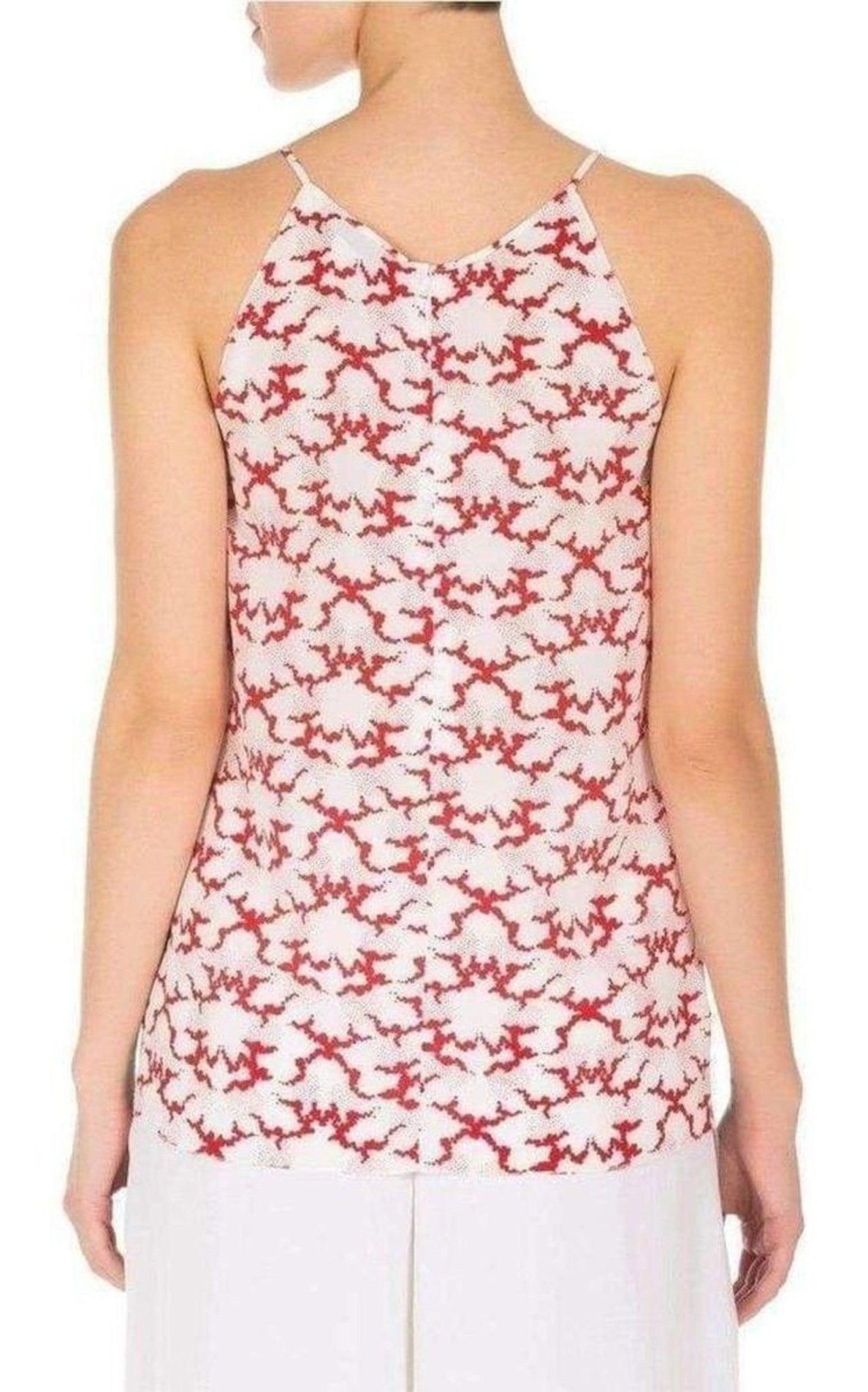 Stella McCartney Applique Silk Collen Sleeveless Blouse - Runway Catalog