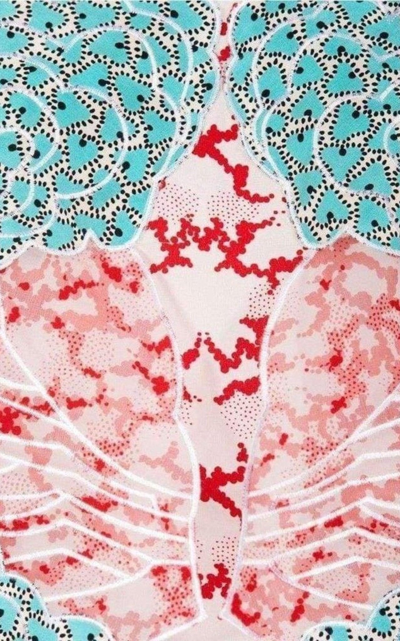 Stella McCartney Applique Silk Collen Sleeveless Blouse - Runway Catalog