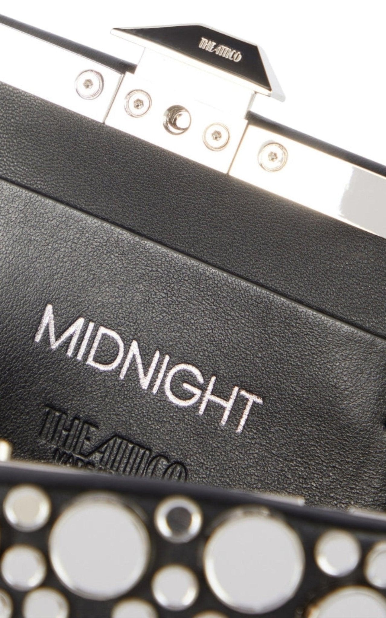 The Attico Black Midnight Workmanship Mirror Clutch - Runway Catalog