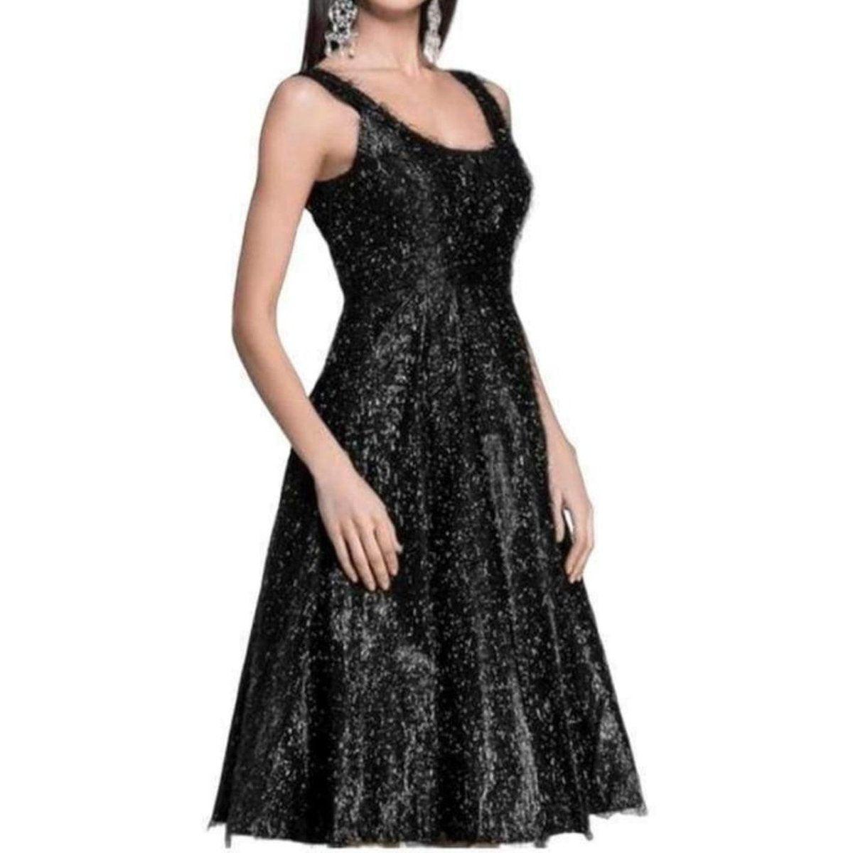 Tracy Reese Sleeveless Beaded & Eyelash Fringe Dress - Runway Catalog