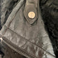 Black Astrakhan Lamb Fur Karakul Biker Jacket Valentino