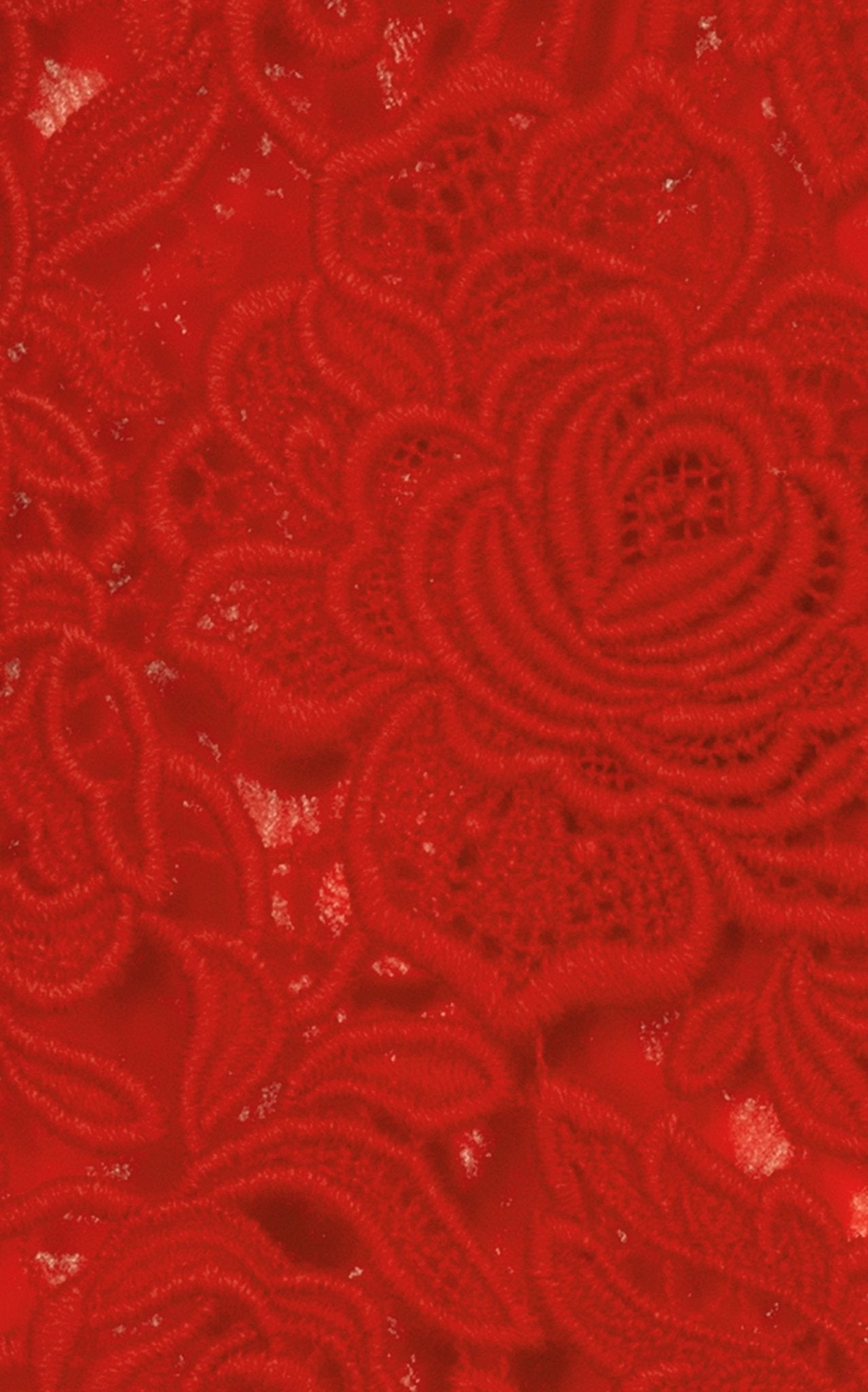 Valentino Floral Guipure Lace Pencil Skirt - Runway Catalog