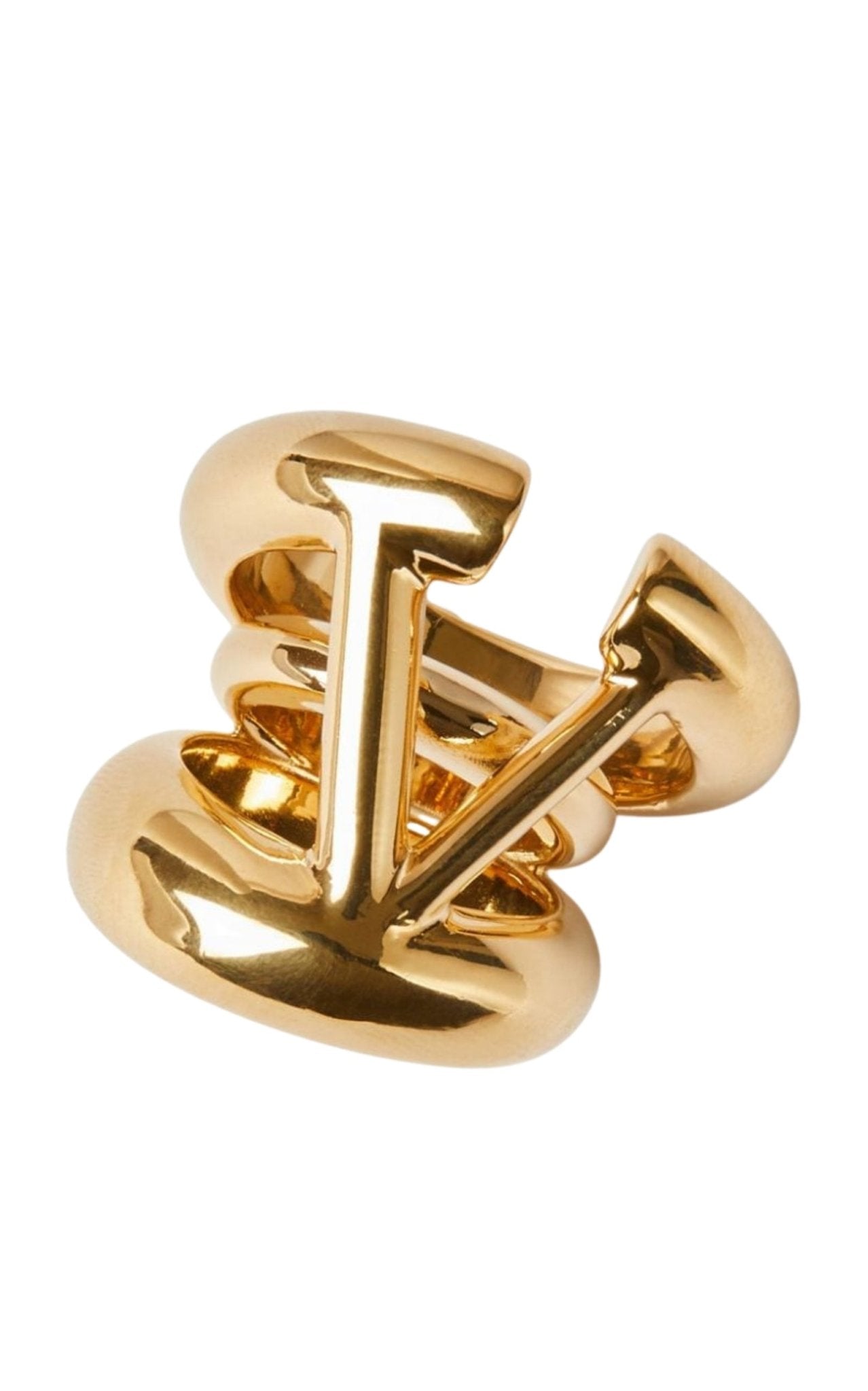Valentino Garavani V Logo Signature Ring - Runway Catalog