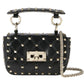 Rockstud Spike Mini Leather Shoulder Bag Valentino