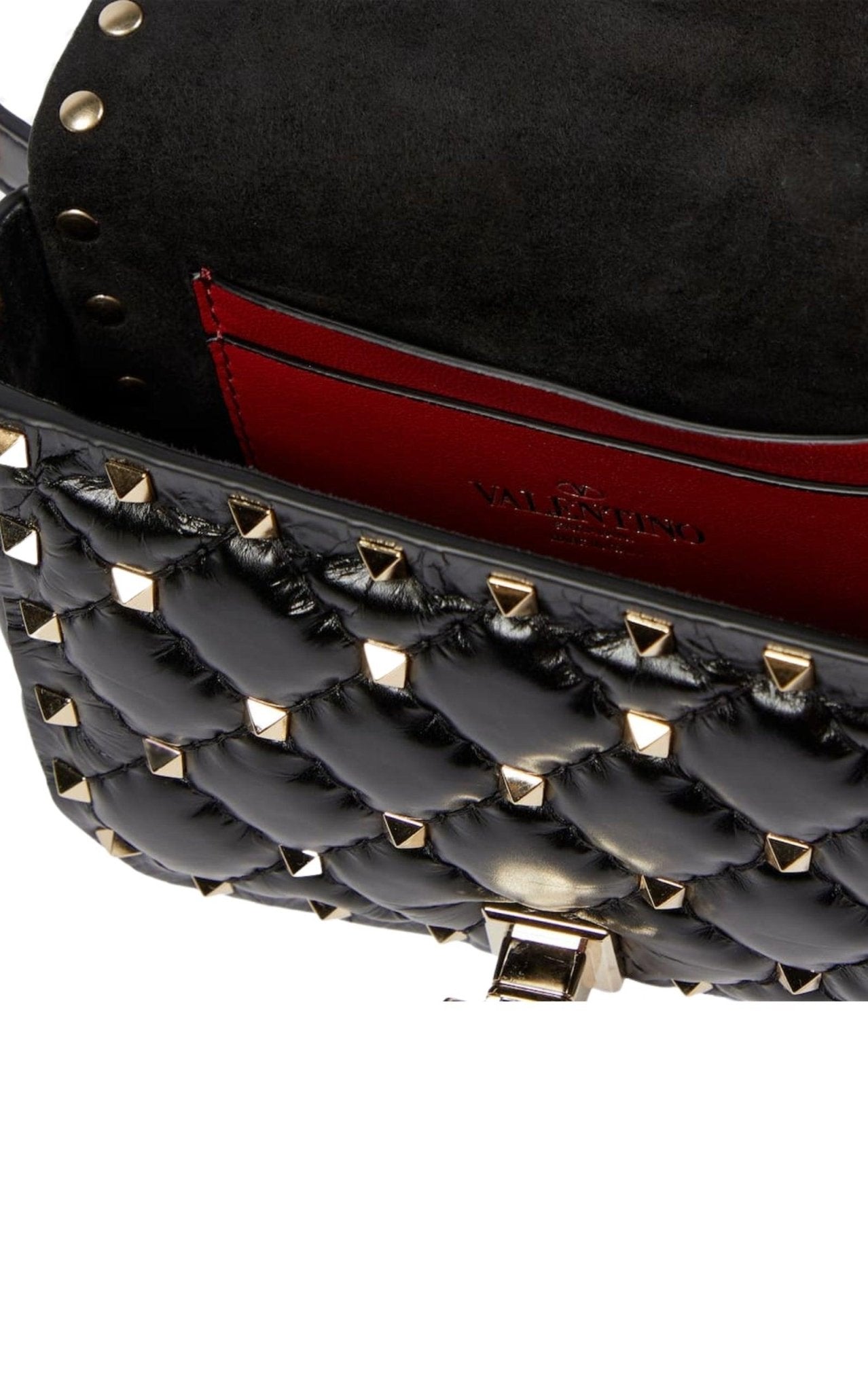 Valentino Rockstud Spike Mini Leather Shoulder Bag - Runway Catalog