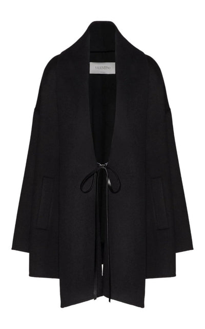 Valentino Wool - Cashmere Cape Coat - Runway Catalog