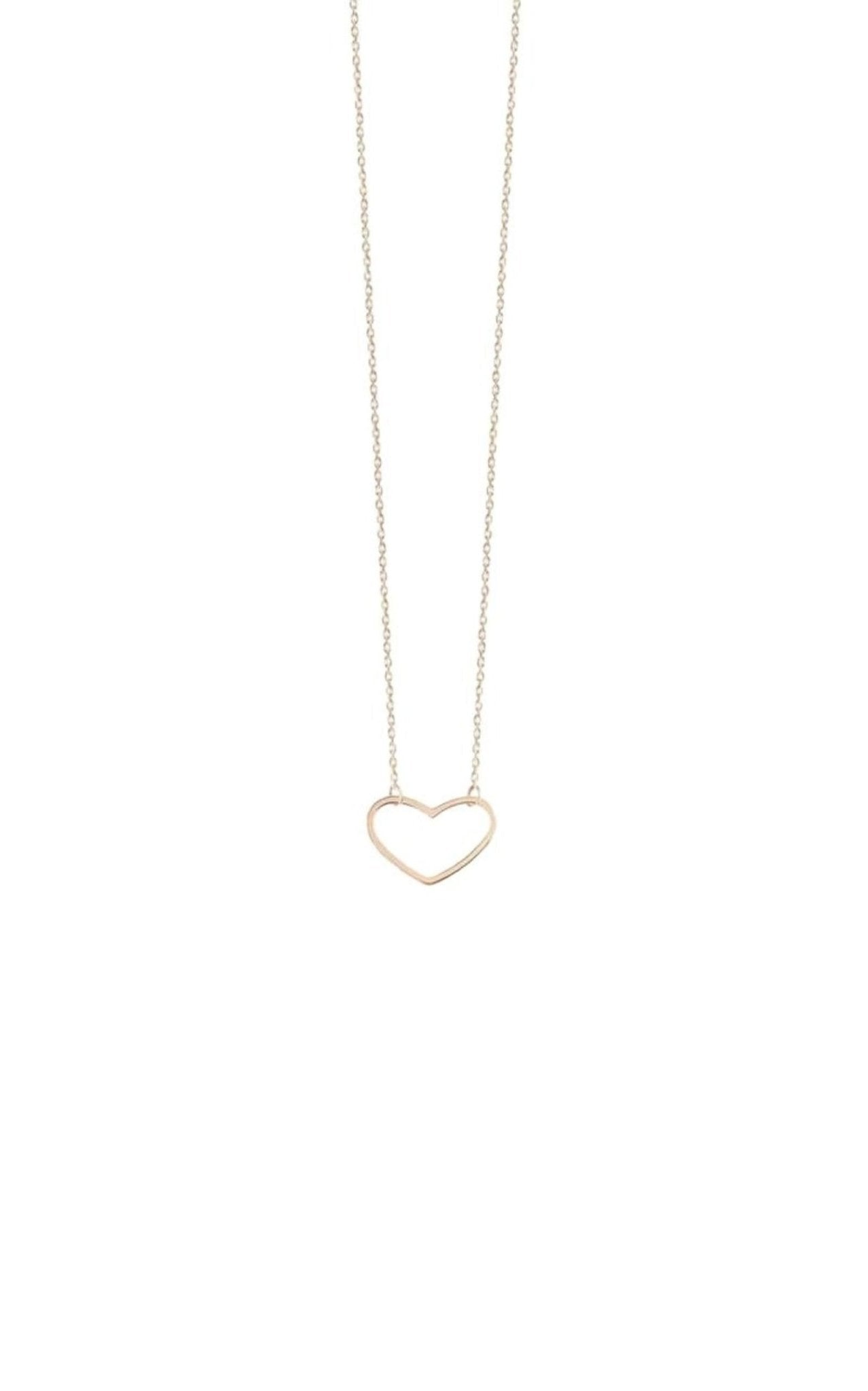 Vanrycke Gold Mini Heart Angie Necklace - Runway Catalog