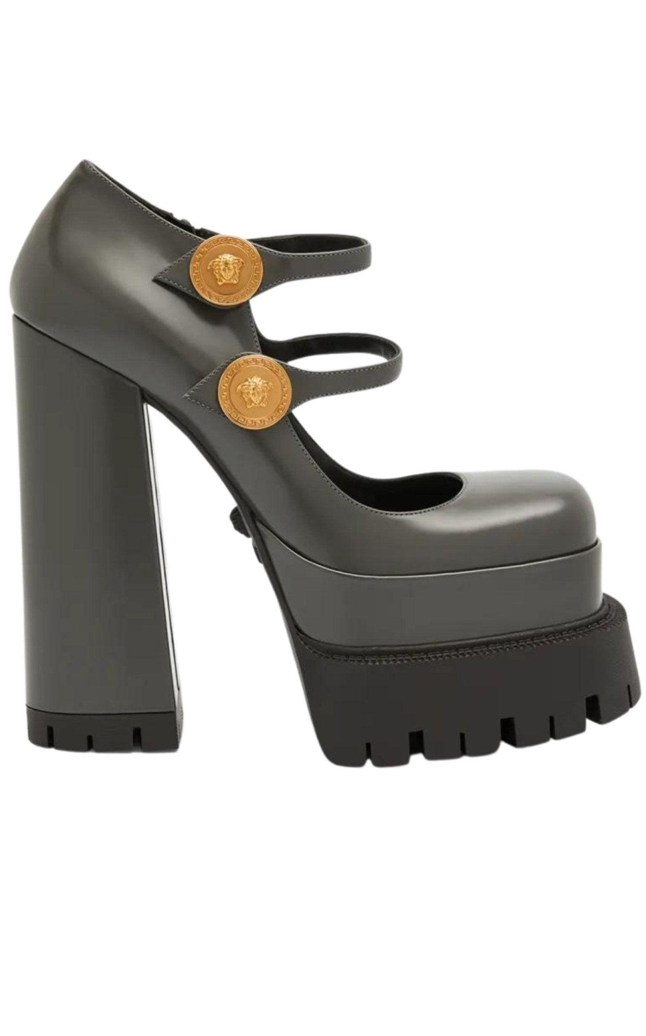 Versace Medusa Aevitas Platform Mary Janes Pump - Runway Catalog